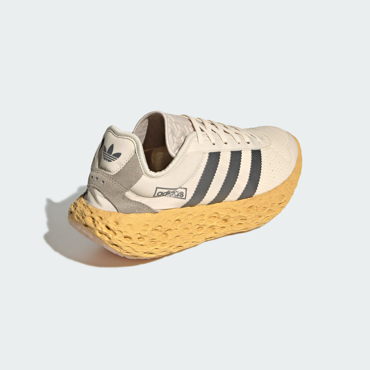 Adidas Zponge Sneakers - Grey / Dark Silver Metallic / Solar Red - view 6