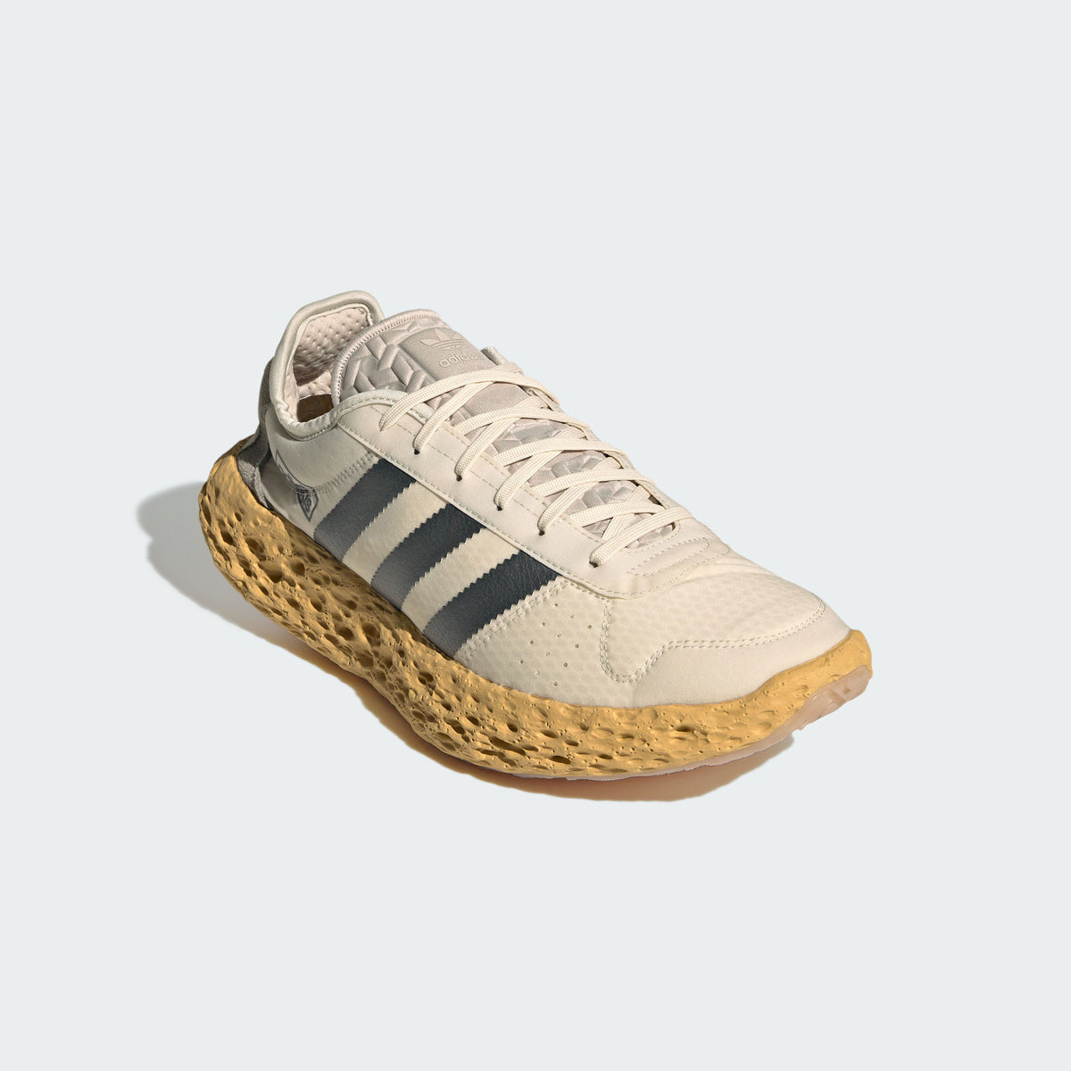 Adidas Zponge Sneakers - Grey / Dark Silver Metallic / Solar Red - view 5