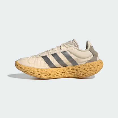 Adidas Zponge Sneakers - Grey / Dark Silver Metallic / Solar Red - view 2