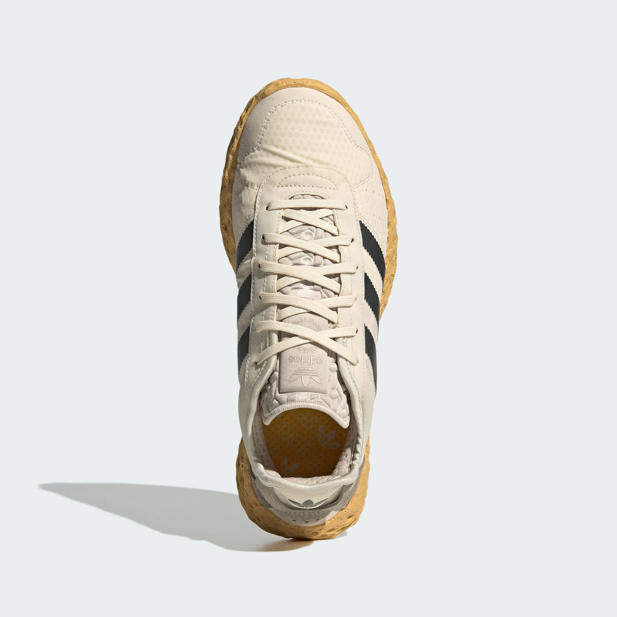 Adidas Zponge Sneakers - Grey / Dark Silver Metallic / Solar Red - view 3