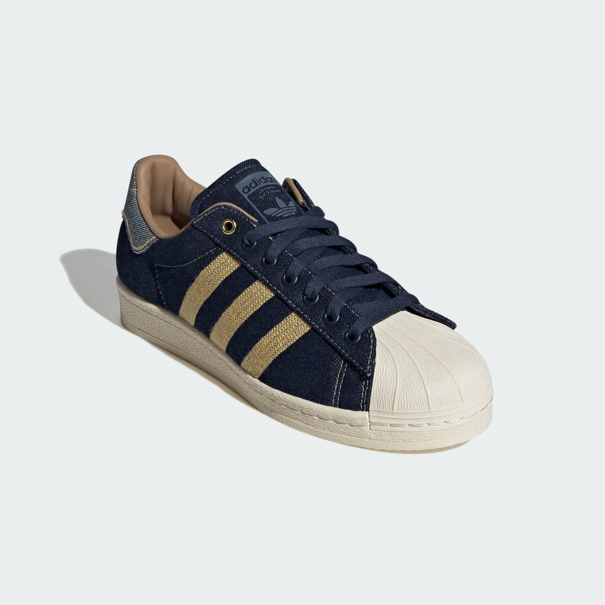 Adidas Superstar 82 Sneakers - Dark Denim / Oat / Off White - view 5