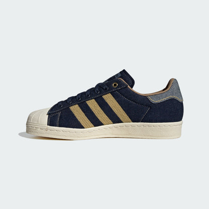 Adidas Superstar 82 Sneakers - Dark Denim / Oat / Off White - view 2