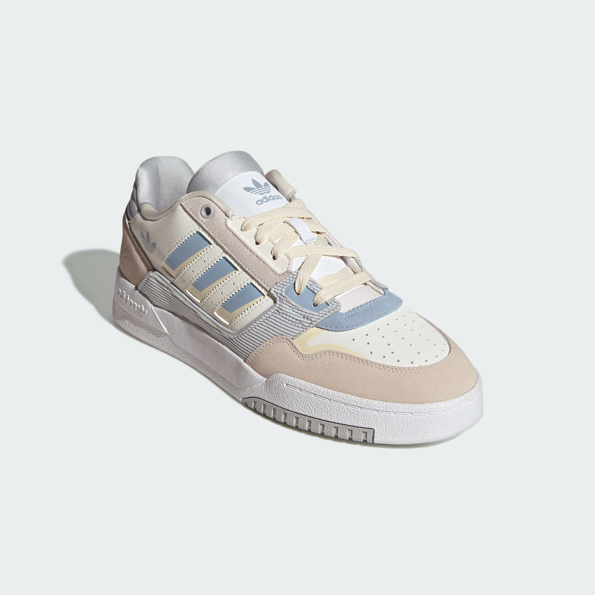 Adidas DROP STEP LOW 2.0 Sneakers - Crystal White / Light Blue / Clear Granite - view 5