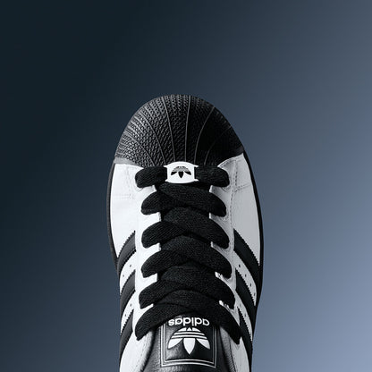 Adidas Superstar II Sneakers - Black / White - view 2