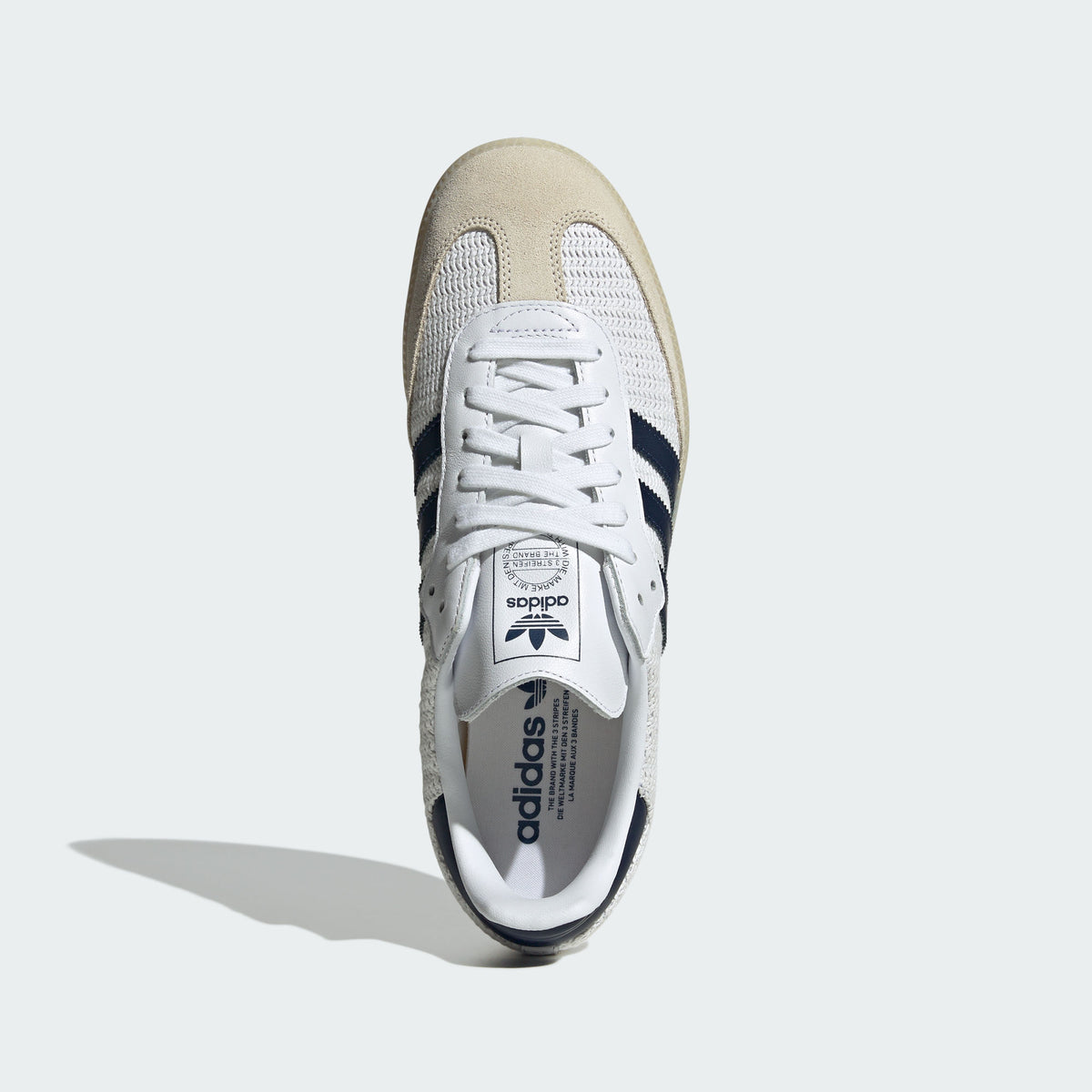 Adidas Samba OG Sneakers - White / Night Indigo / Off White - view 3