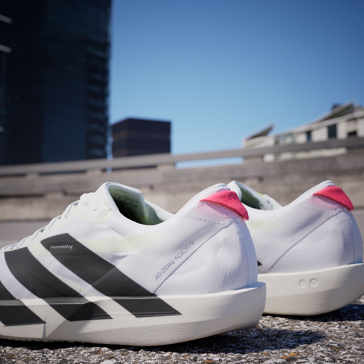 Adidas Adizero Adios 9 M Sneakers - Black / Iron Metallic - view 4