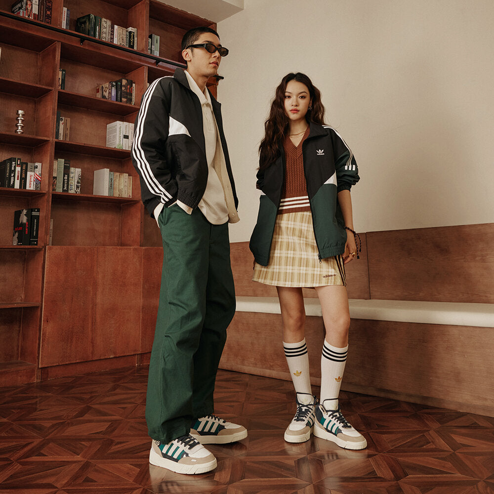 Adidas POST UP Sneakers - White / Navy / Khaki Brown / Yellow - view 3
