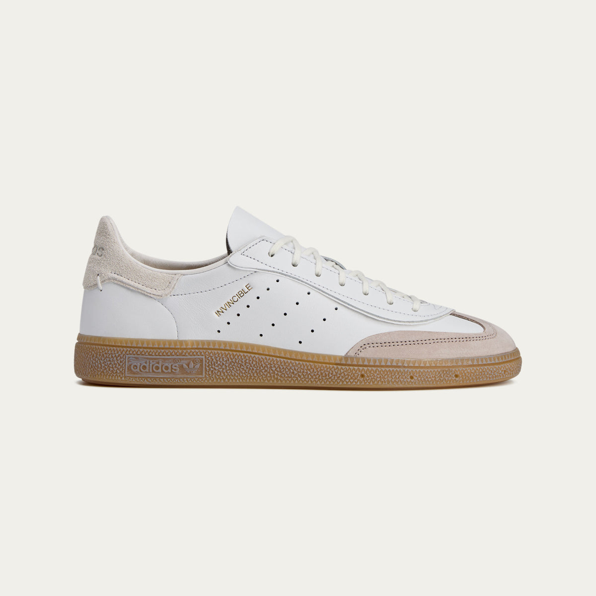 Adidas Handball Spezial Invincible Sneakers - Crystal White / Light Grey / Resin Yellow - view 1