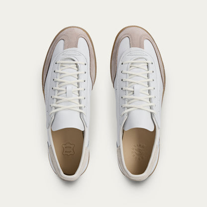 Adidas Handball Spezial Invincible Sneakers - Crystal White / Light Grey / Resin Yellow - view 3