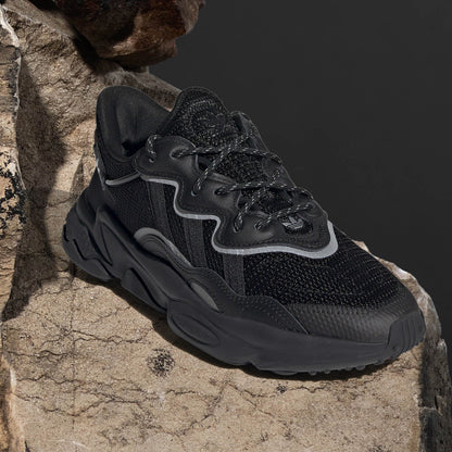 Adidas Ozweego Sneakers - Black / Reflective Silver - view 1