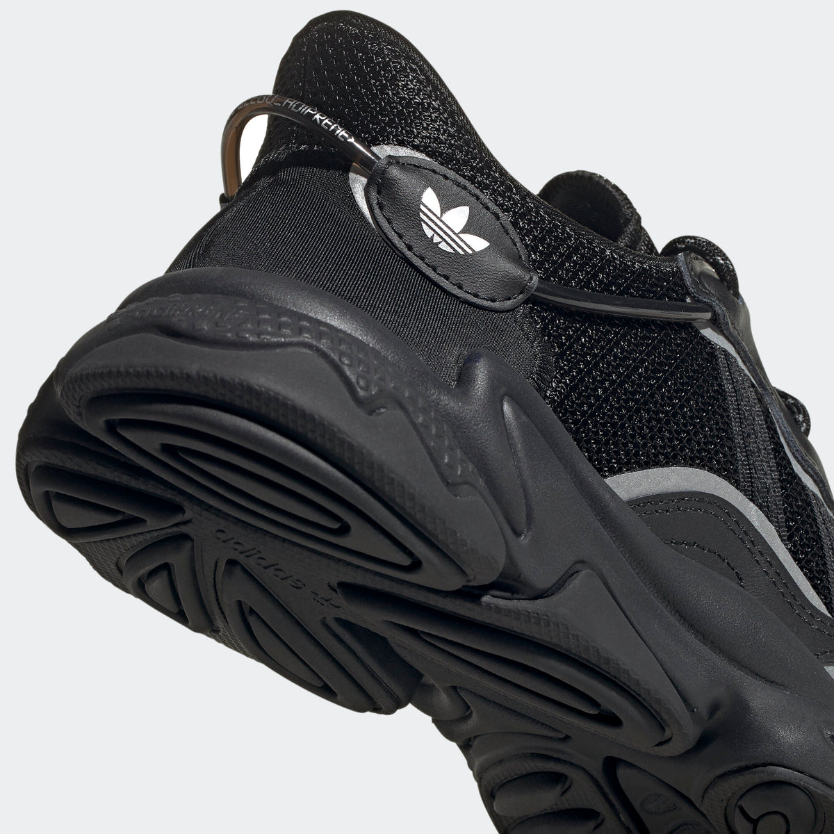 Adidas Ozweego Sneakers - Black / Reflective Silver - view 8