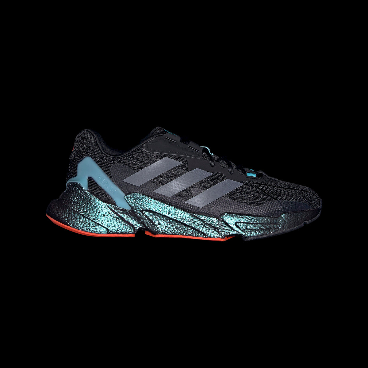 Adidas X9000L4 Sneakers - Black / Blue / Orange Red - view 5