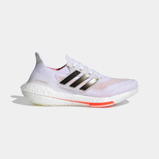 Adidas Ultraboost 21 Tokyo Sneakers - White / Black / Orange Red - view 1