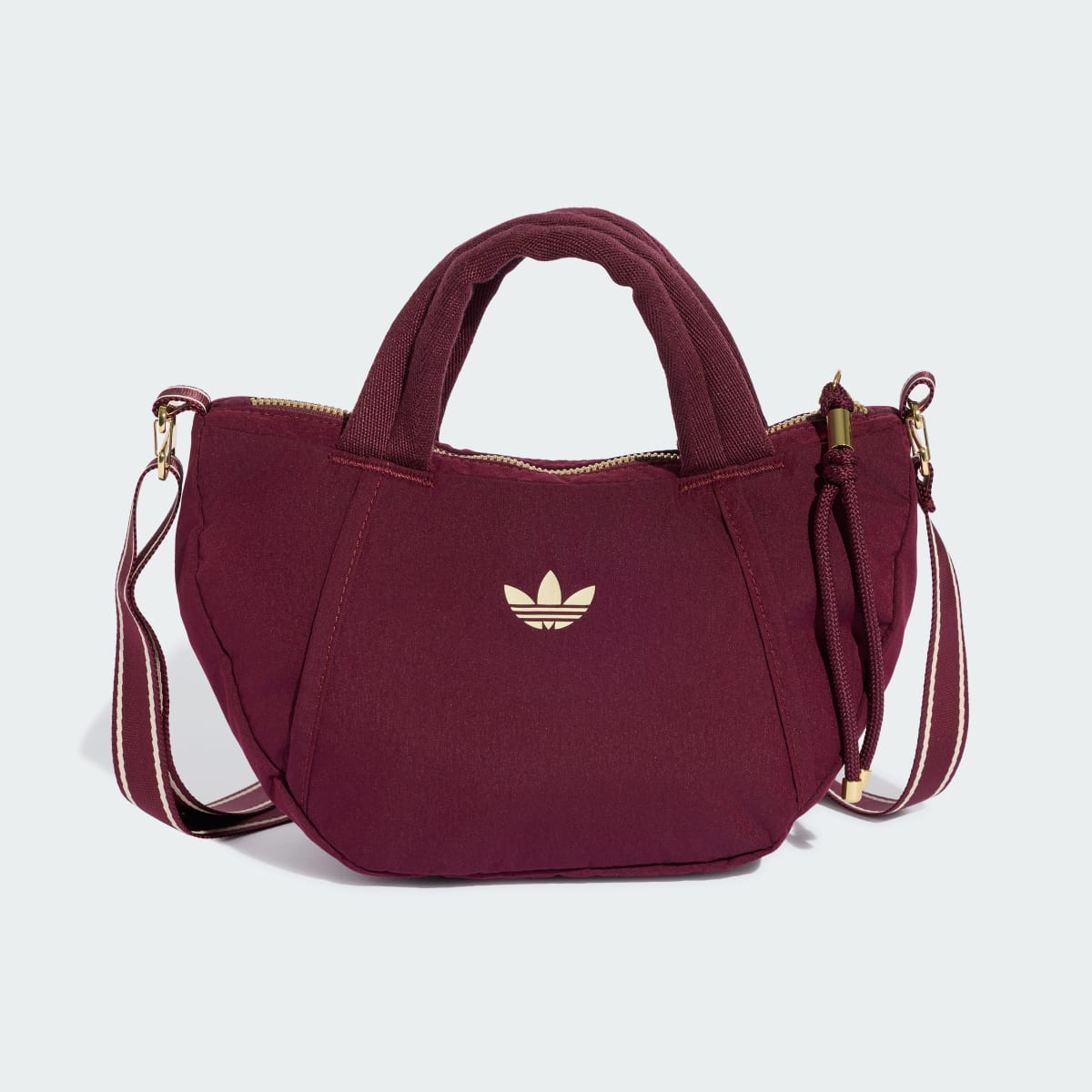 Adidas Croissant Adidas OG Sport Extra Small Bag Bags - Maroon / Warm Vanilla / Gold Metallic - view 1
