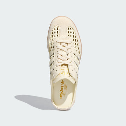 Adidas Samba OG MULE Sneakers - Cream White / Gold Metallic - view 2