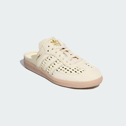 Adidas Samba OG MULE Sneakers - Cream White / Gold Metallic - view 4