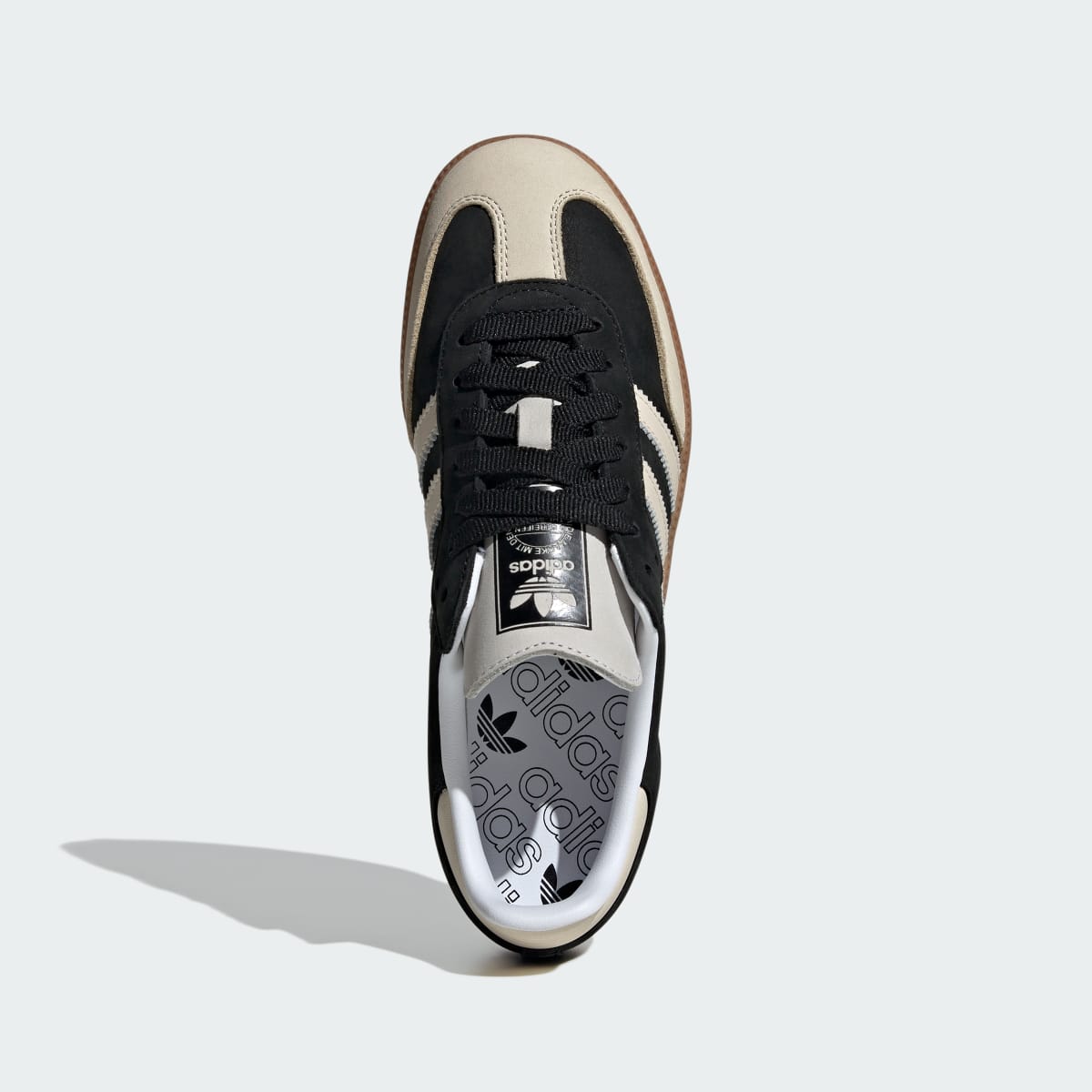 Adidas Samba OG W Sneakers - Core Black / Wonder White / Silver Metallic - view 2