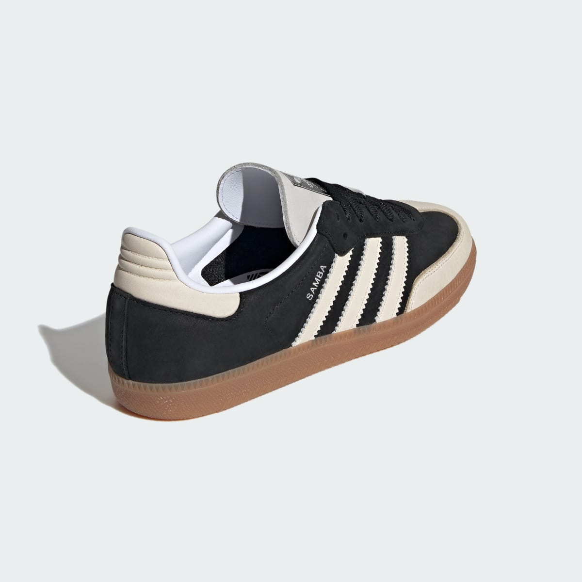 Adidas Samba OG W Sneakers - Core Black / Wonder White / Silver Metallic - view 5