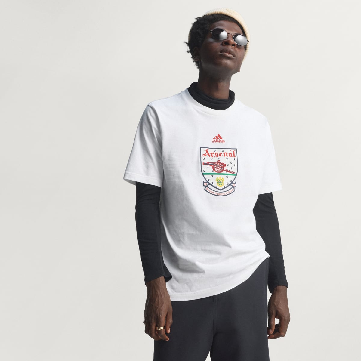 Adidas Arsenal 92-94 T-Shirt T-Shirts - White - view 1