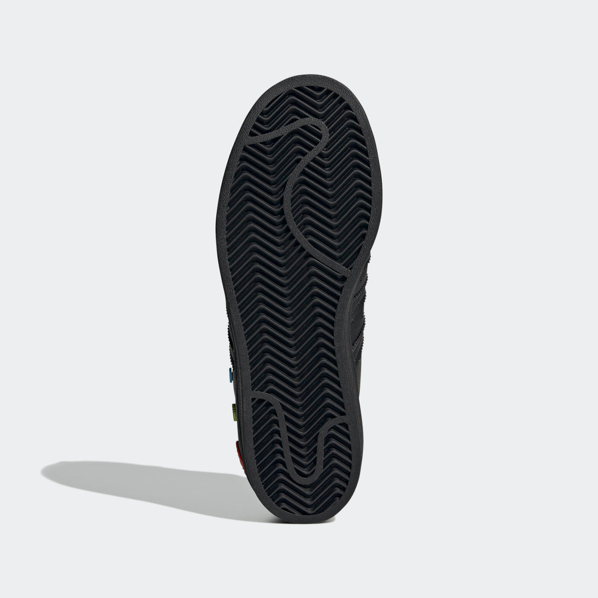 Adidas Superstar Sneakers - Black / Blue - view 4