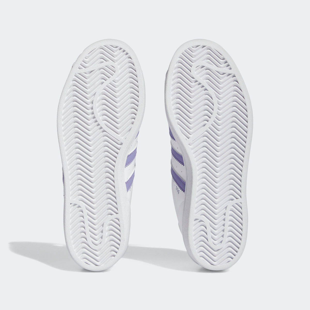 Adidas Superstar Sneakers - White / Purple - view 4