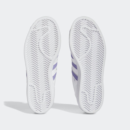 Adidas Superstar Sneakers - White / Purple - view 4