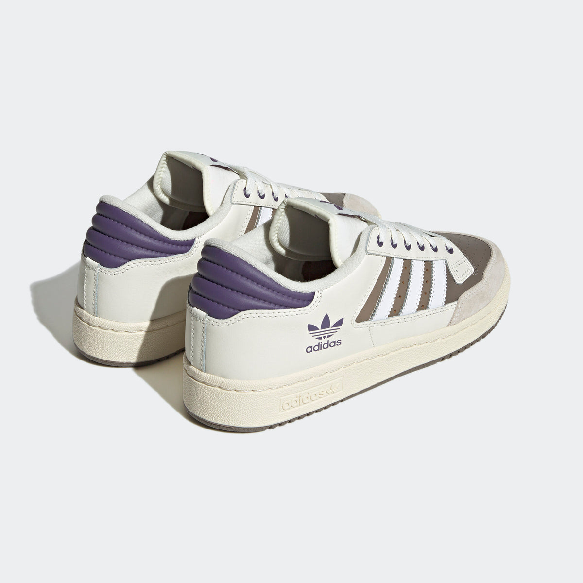 Adidas Centennial 85 LOW Sneakers - Off White / Coffee / Purple / Crystal White / Light Grey - view 6
