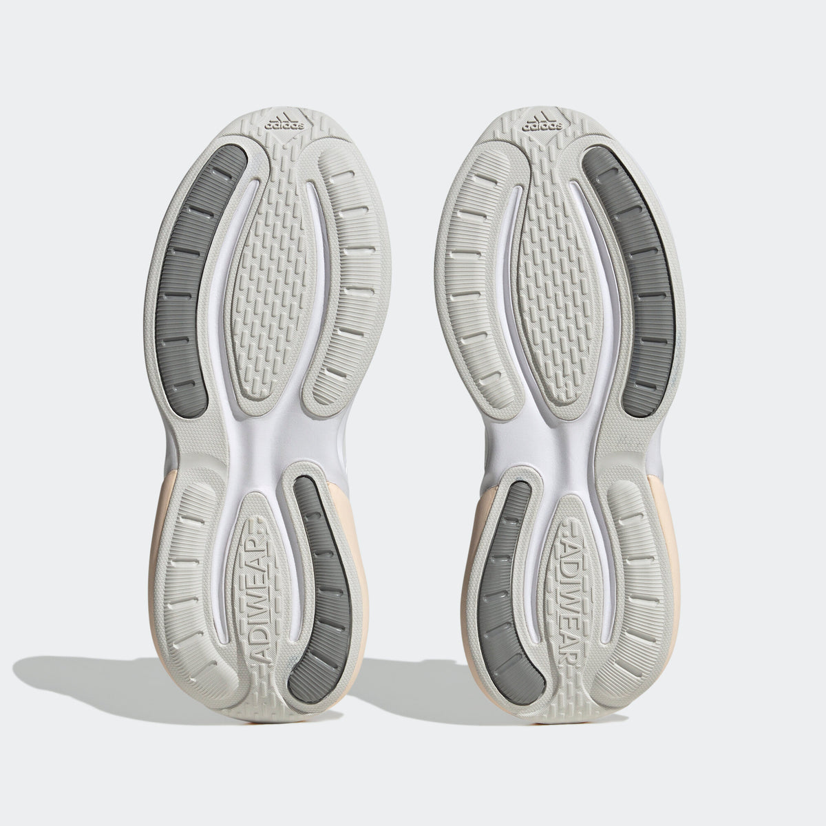 Adidas Alphabounce + Sneakers - White / Beige / Light Grey / Light Orange - view 4
