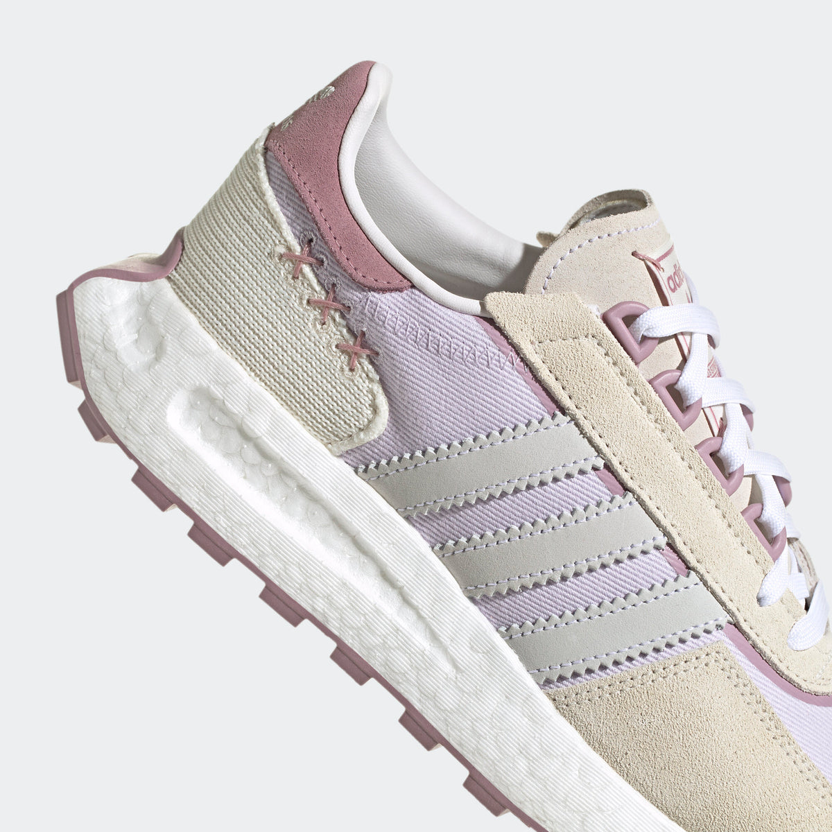 Adidas Retropy E5 Sneakers - Beige / Light Purple / Dark Pink / Light Grey - view 8