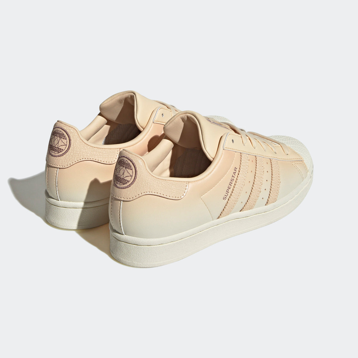 Adidas Superstar Sneakers - Orange / White - view 6