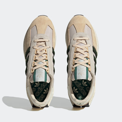 Adidas Retropy E5 Sneakers - Light Yellow / Beige / Green / White - view 3