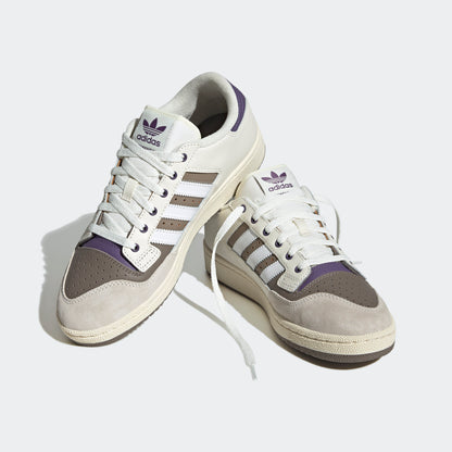 Adidas Centennial 85 LOW Sneakers - Off White / Coffee / Purple / Crystal White / Light Grey - view 5