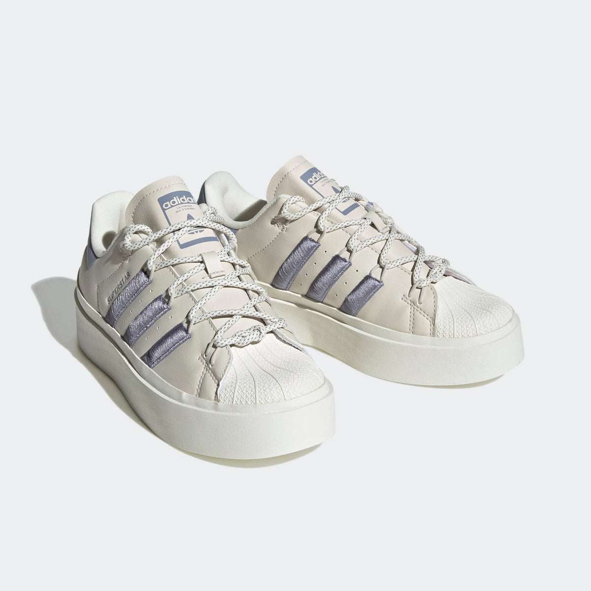 Adidas Superstar Bonega Sneakers - White / Beige / Grey - view 5