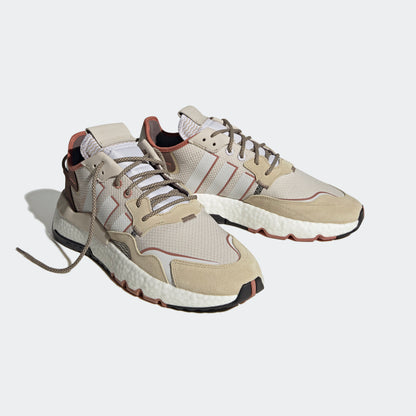 Adidas NITE Jogger Sneakers - Beige / Dark Coffee - view 7