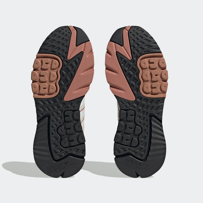 Adidas NITE Jogger Sneakers - Beige / Dark Coffee - view 6