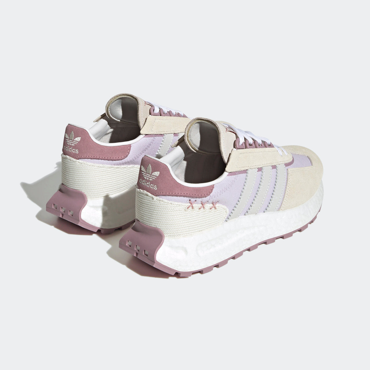 Adidas Retropy E5 Sneakers - Beige / Light Purple / Dark Pink / Light Grey - view 6