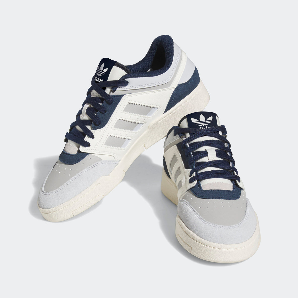 Adidas DROP STEP LOW Sneakers - Grey White / Light Grey / Light Grey Blue / Black - view 6