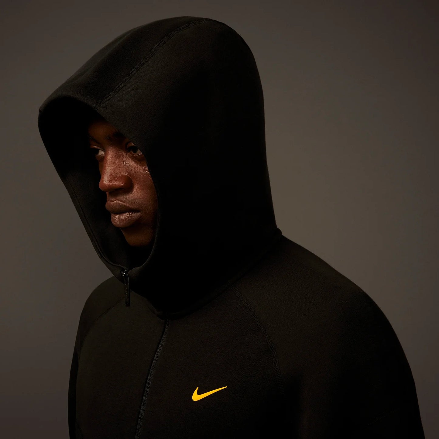 NOCTA Tech Fleece Zip-Up Hoodie Zitronengelb