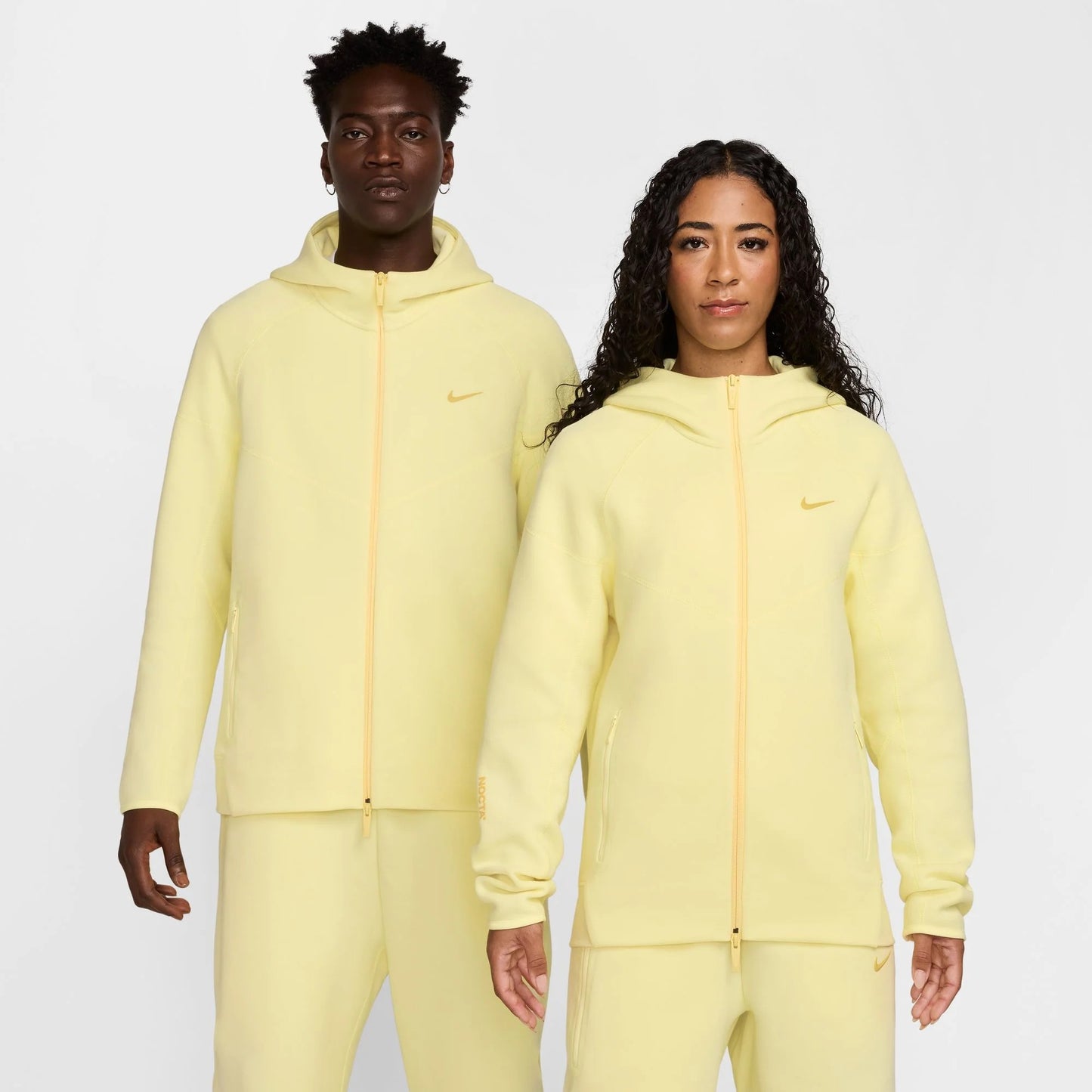 NOCTA Tech Fleece Zip-Up Hoodie Citron Yellow
