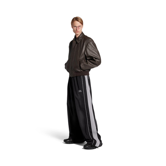 Pantalon Tracksuit Fit Large pour Homme en Noir