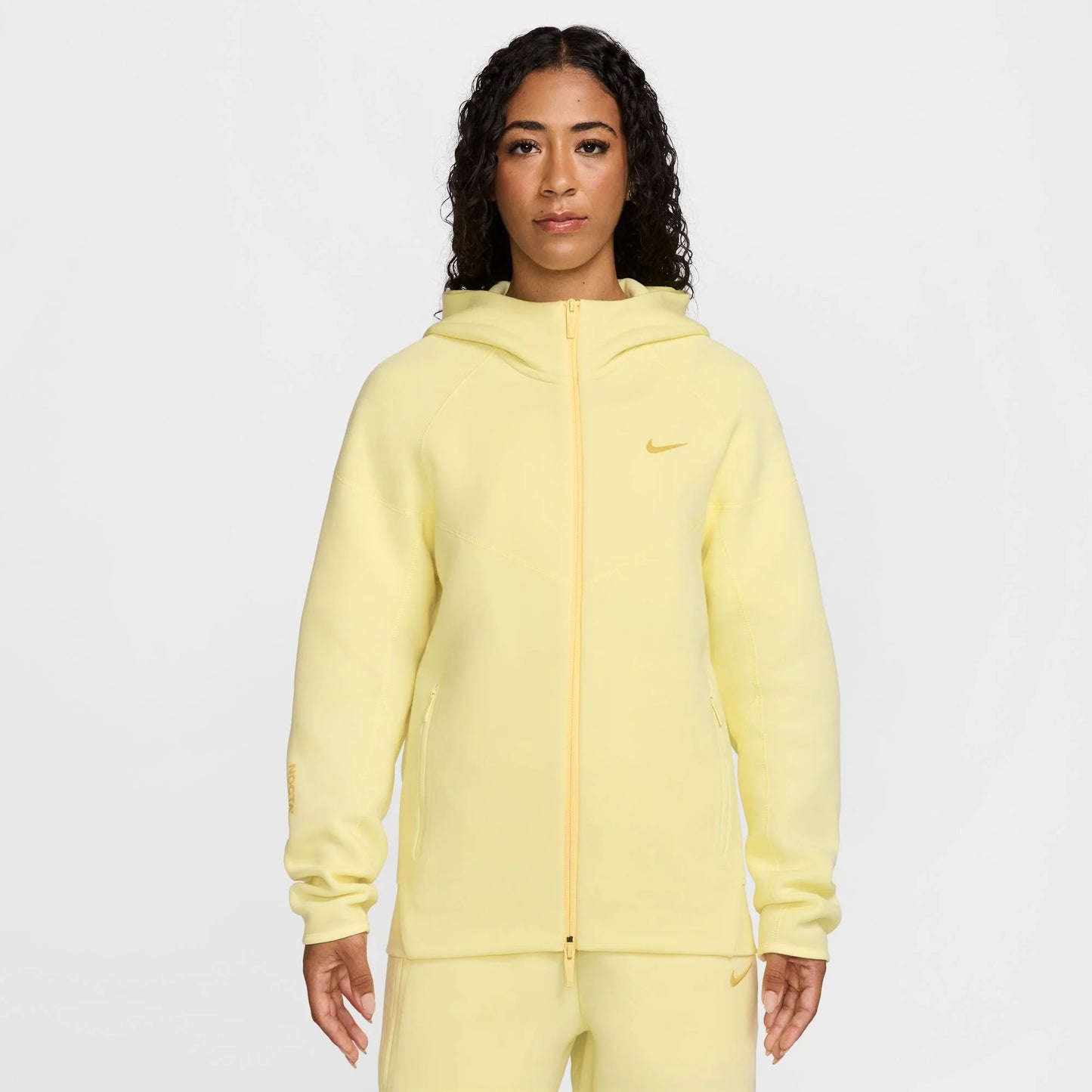 NOCTA Tech Fleece Zip-Up Hoodie Citron Yellow
