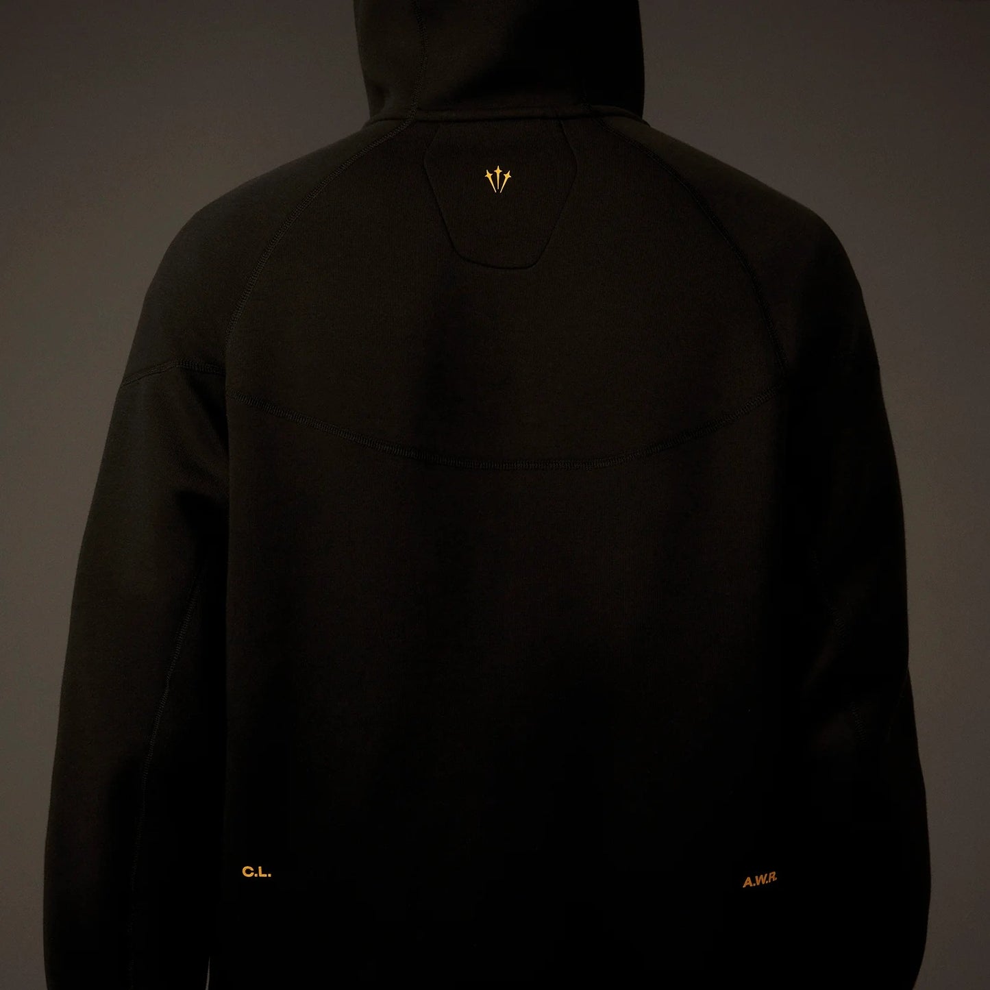 NOCTA Tech Fleece Zip-Up Hoodie Zitronengelb