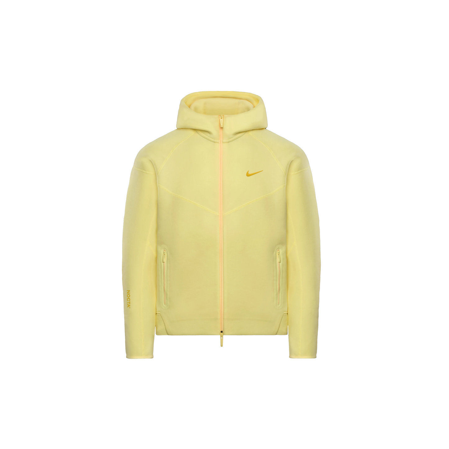 Nike x NOCTA Tech Fleece Full Zip Hoodie Citron Tint