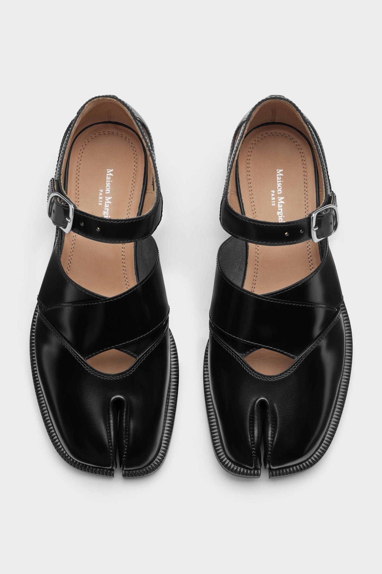 Maison Margiela Tabi leather sandals