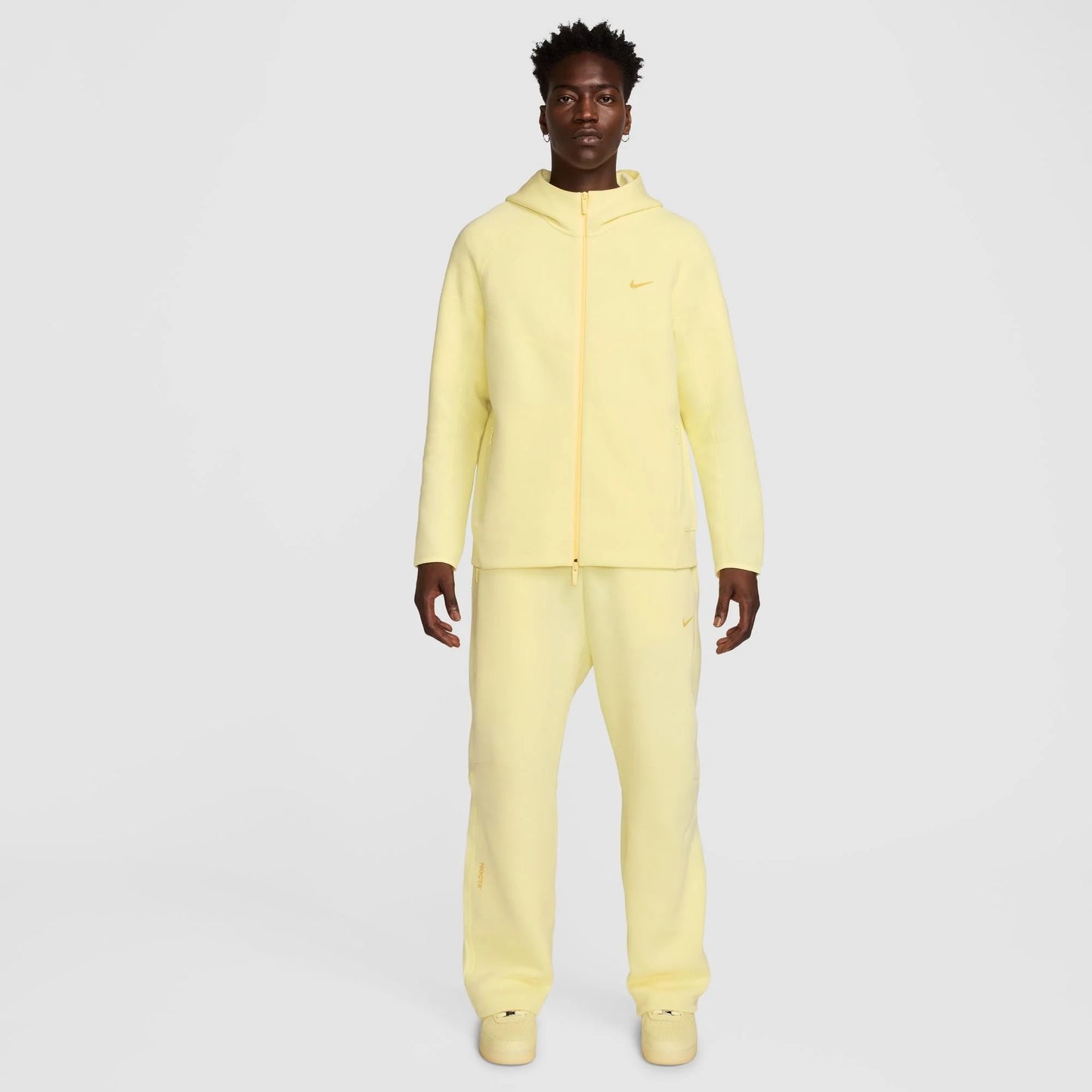 NOCTA Tech Fleece Zip-Up Hoodie Citron Yellow