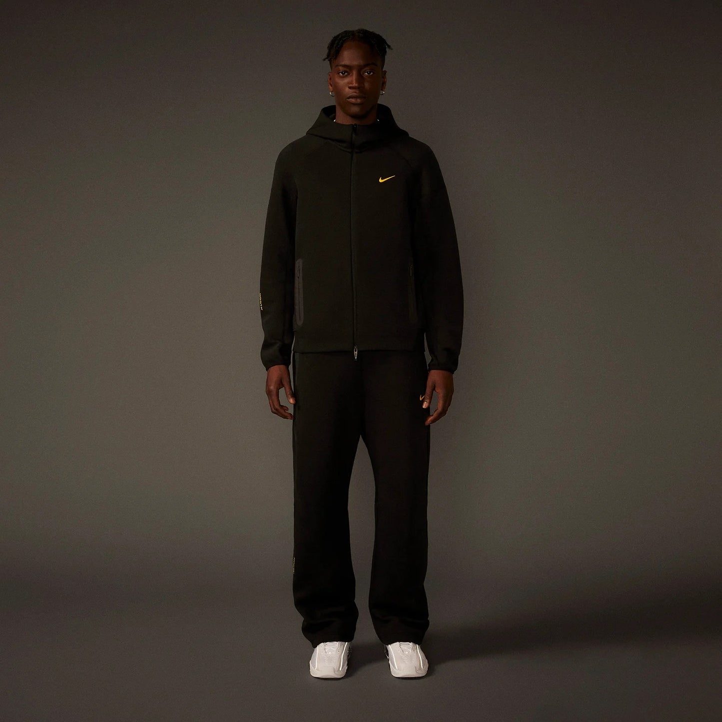 NOCTA Tech Fleece Zip-Up Hoodie Zitronengelb