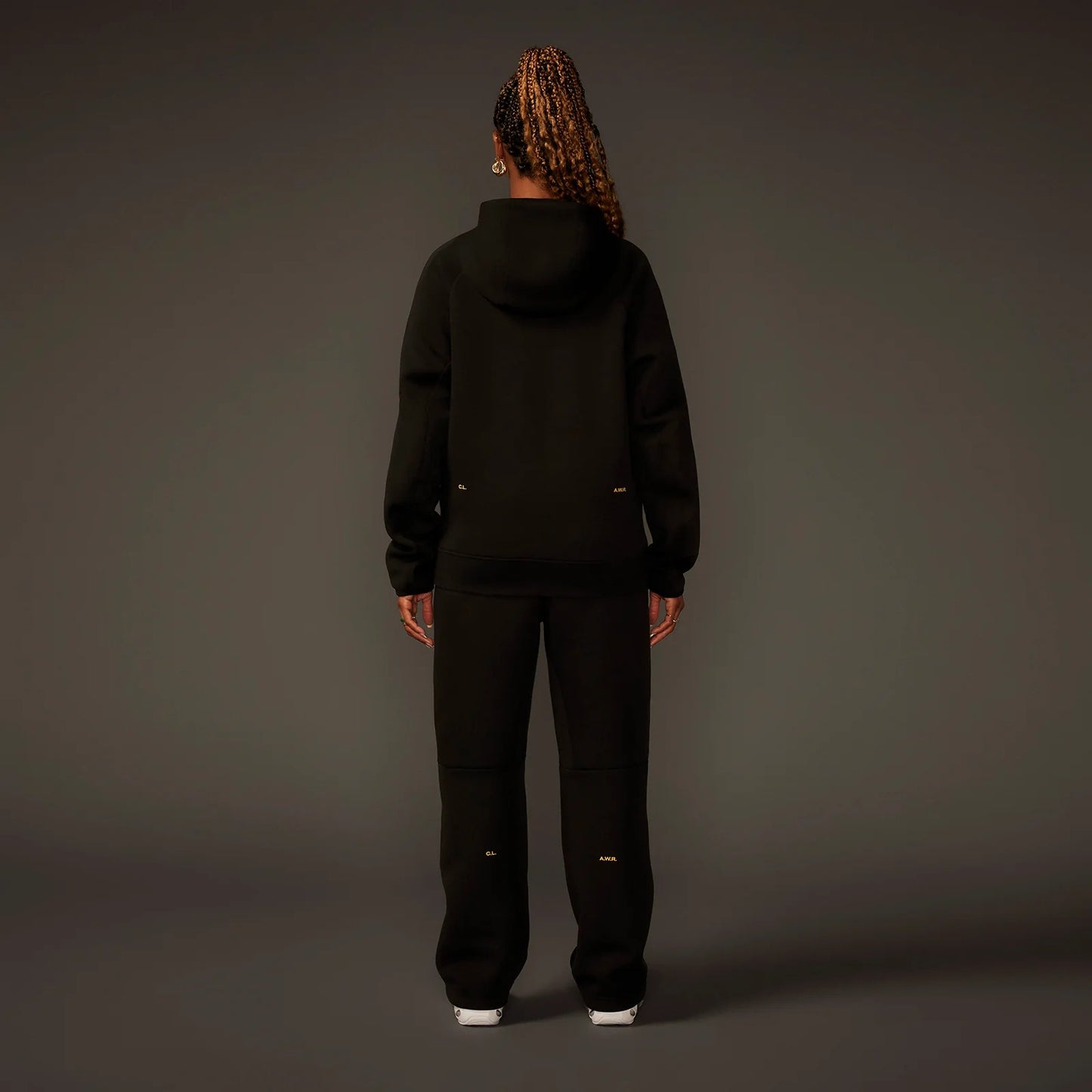 NOCTA Tech Fleece Zip-Up Hoodie Zitronengelb